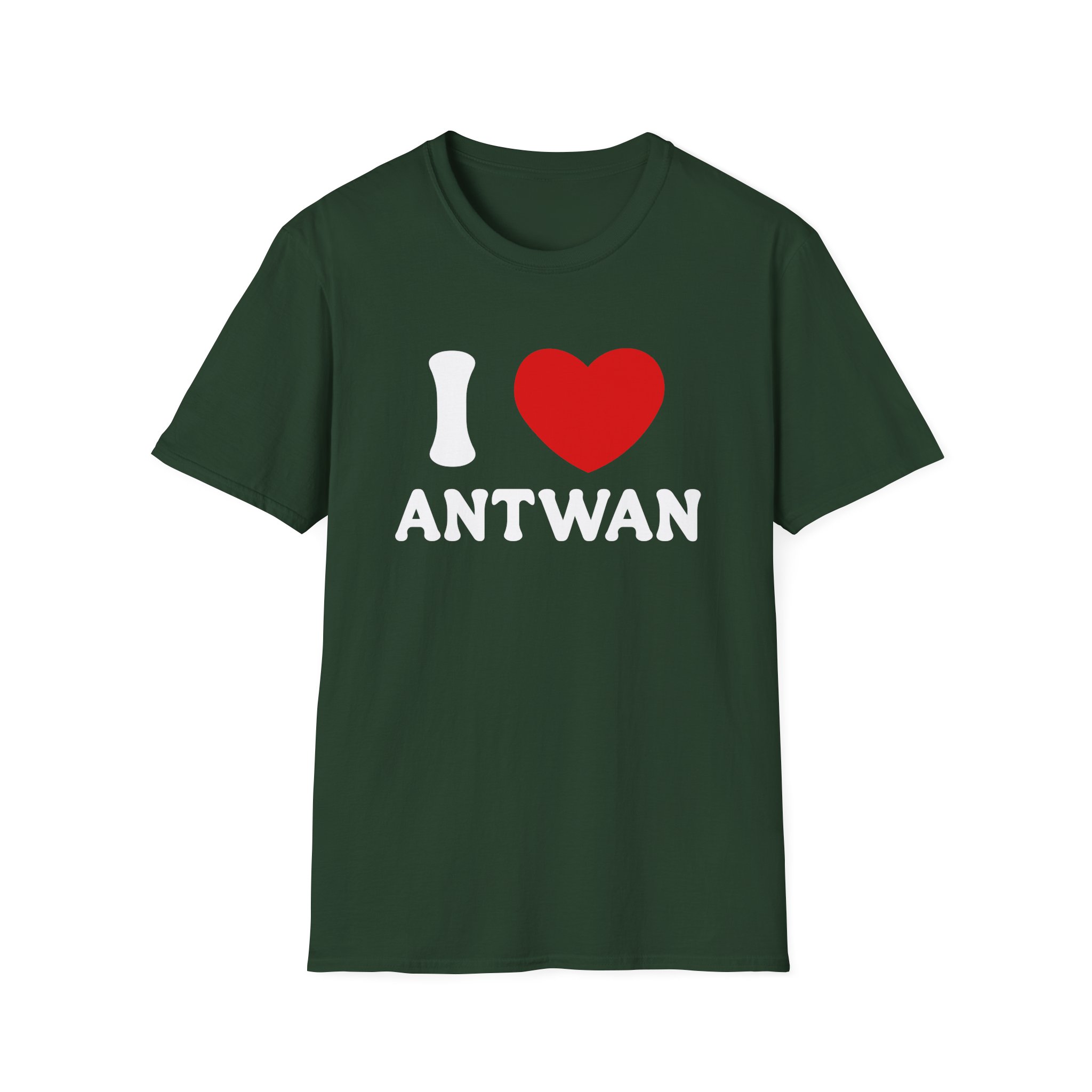 Antwan I Love Unisex Softstyle T-Shirt