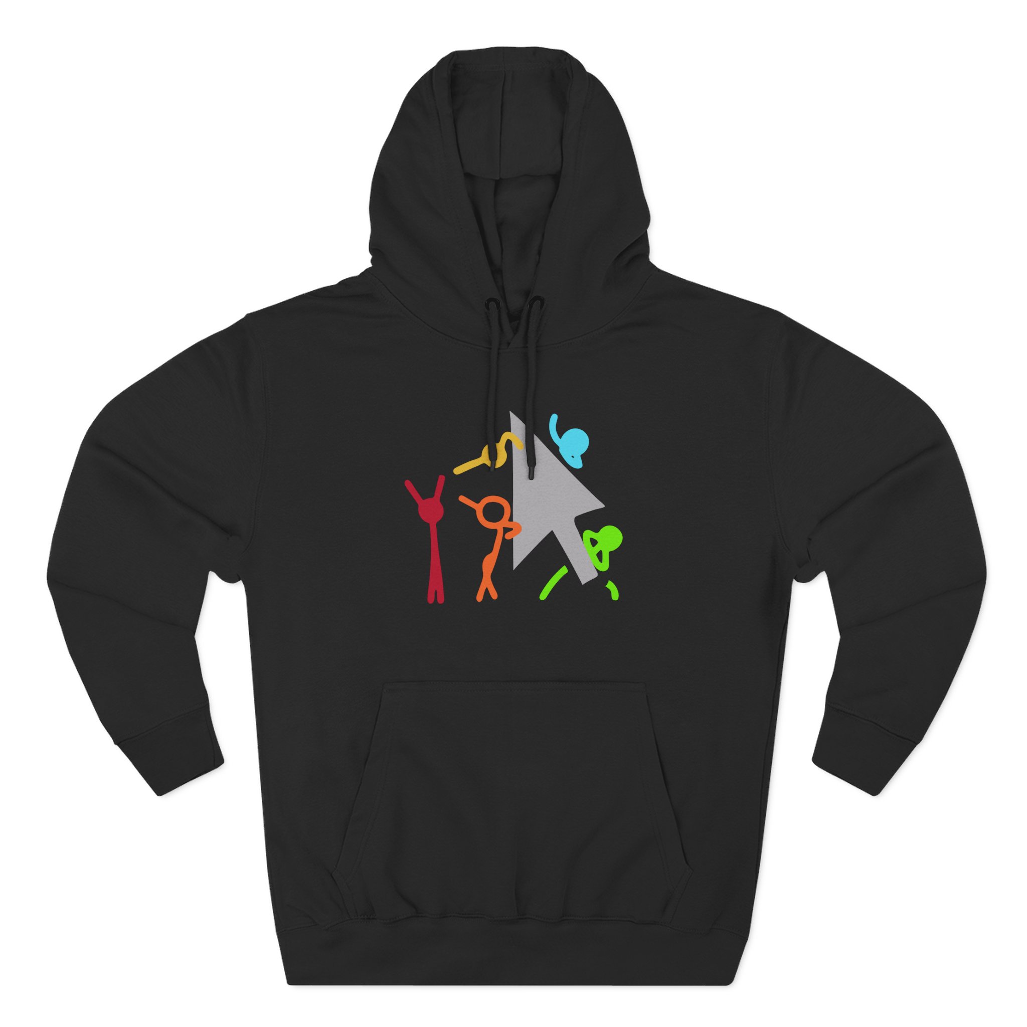 Alan Becker Three-Panel Fleece Hoodie