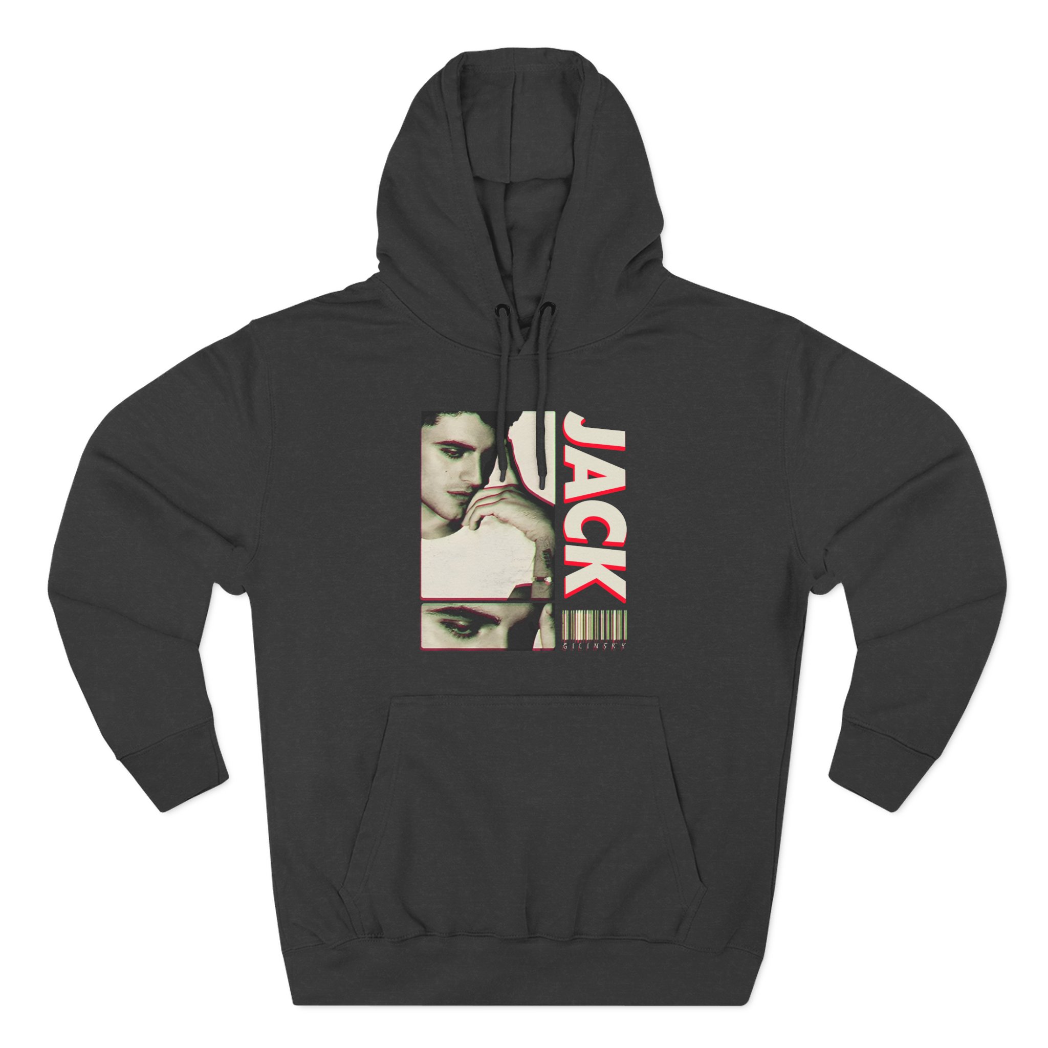 Jack Gilinsky Retro Three-Panel Fleece Hoodie