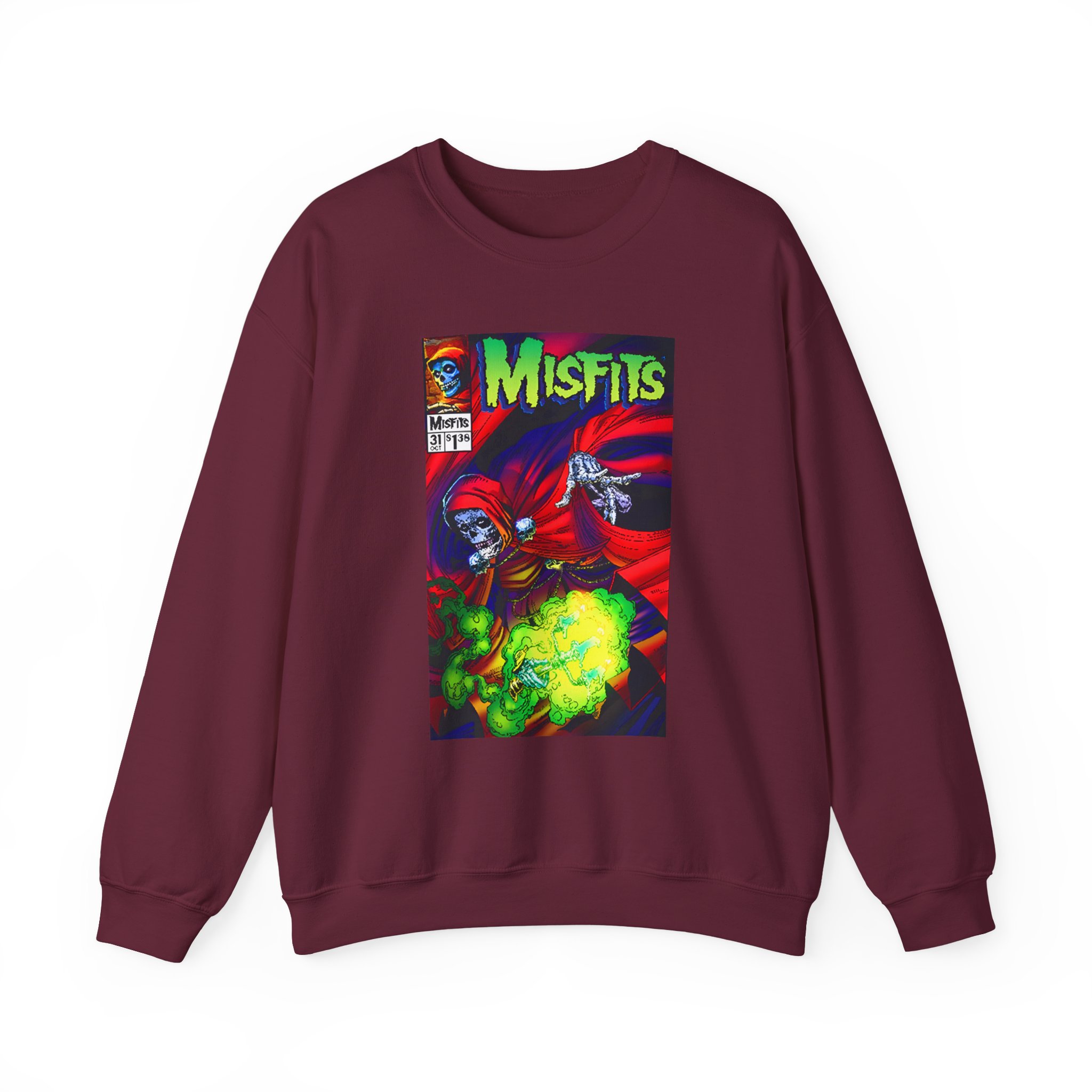 Misfits Hell Fiend Unisex Heavy Blendâ„¢ Crewneck Sweatshirt