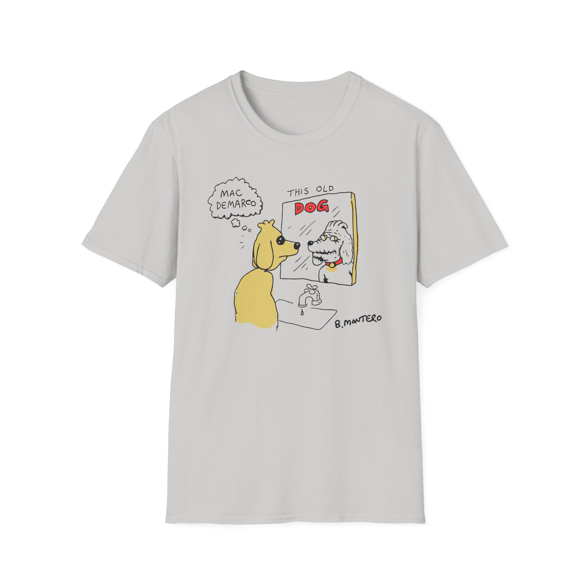 Mac Demarco Dog Mirror Unisex Softstyle T-Shirt