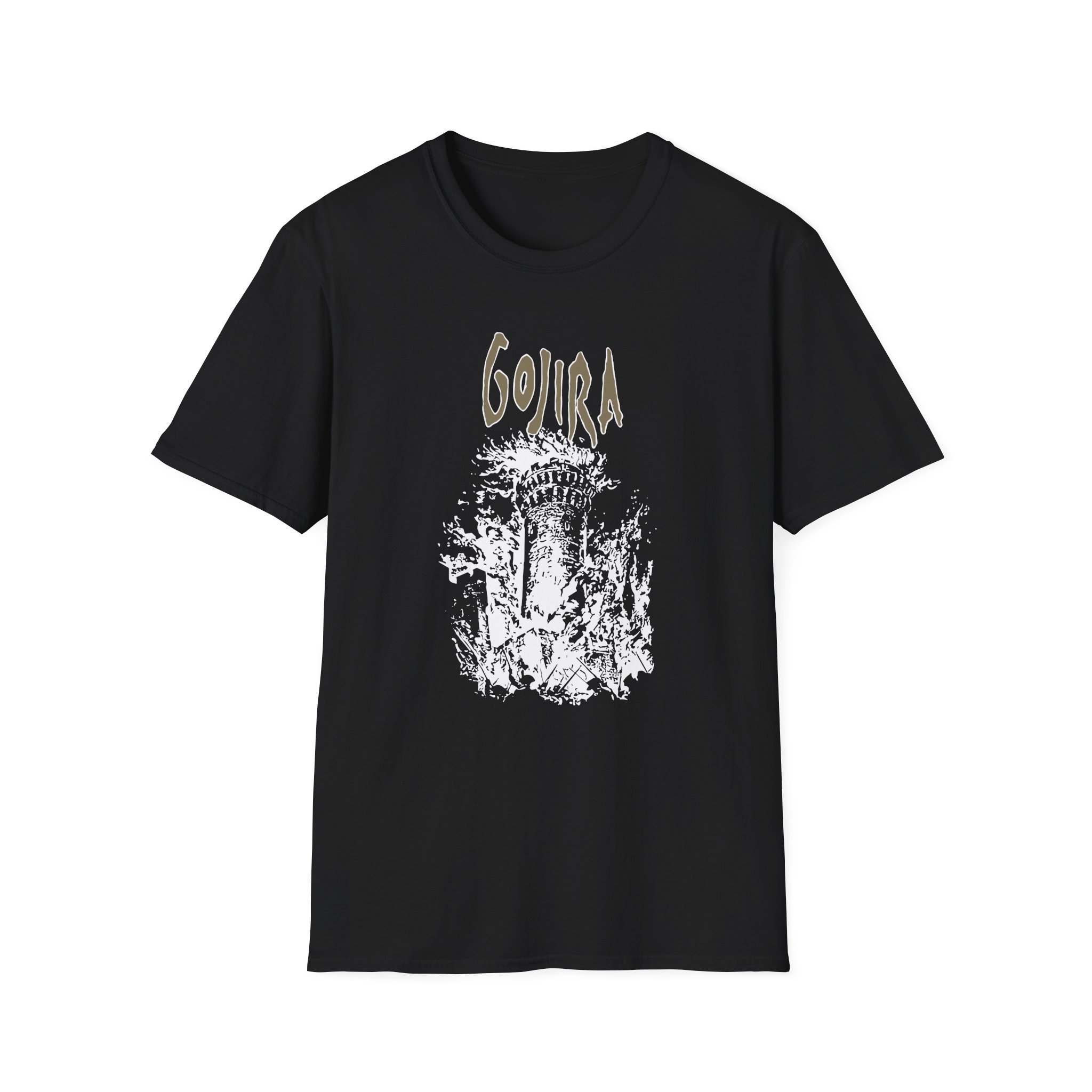 Gojira Castle Burning Unisex Softstyle T-Shirt