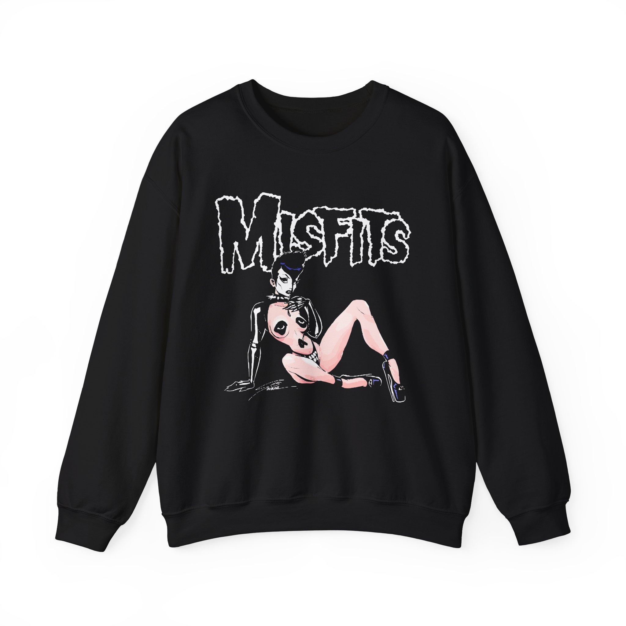 Misfits Fiendish Unisex Heavy Blendâ„¢ Crewneck Sweatshirt